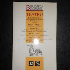 BIBLIOTECA BUCURESTI * TEATRU, 5 AUTORI