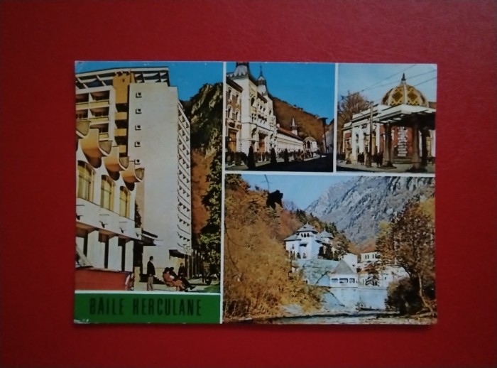 CARTE POSTALA - BAILE HERCULANE