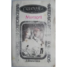 Memorii &ndash; Casanova (coperta putin uzata)