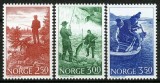 Norvegia 1984 - Pescuit sportiv, pesti, serie neuzata
