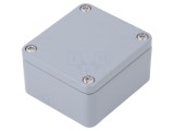 Carcasă Universală Aluminiu KLIPPON K01 58x64x34mm RAL7001
