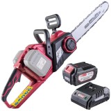 Raider RDP-SBCS20 + RDP-R20 - Drujba 35.5 cm 19 m/s + Set 1 acumulator si incarcator Li-Ion 20 V 4 Ah