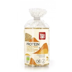 Rondele proteice din naut expandat fara sare eco 100g Lima