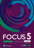 Focus 5 Student&#039;s Book and ActiveBook, 2nd edition (B2+) - Paperback brosat - Pearson