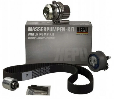 Kit Distributie + Pompa Apa Hepu Volkswagen Caddy 3 2004-2015 PK05690 foto