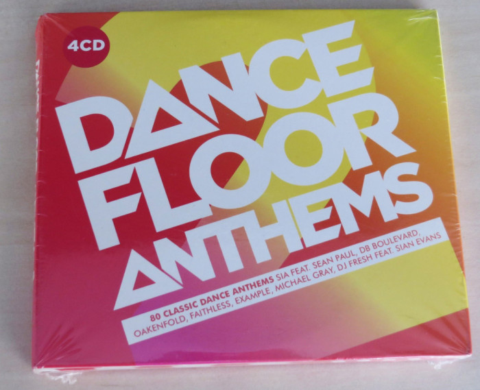 Dance Floor Anthems Volume 2 (4CD Digipak) Faithless, Basshunter, DJ Otzi, TLC