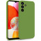 Husa Soft Touch, slim, ALC Mobile, anti soc, compatibila cu Samsung Galaxy A14 4G / 5G, Verde Tpu