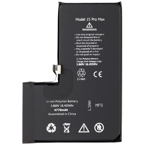 Acumulator Apple iPhone 15 Pro Max, High Capacity