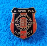 Insigna fotbal - AS &quot;HIDROMECANICA&quot; BRASOV (Varianta 1)
