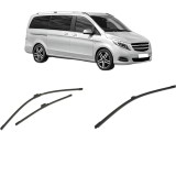 Cumpara ieftin Set 3 stergatoare MERCEDES-BENZ V-CLASS (W447) 2014-2021, pentru parbriz si luneta, Bosch Aerotwin-Aerotwin