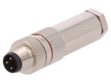 Conector M8 Tată 3 Pin Cablu 3A IP67 60V
