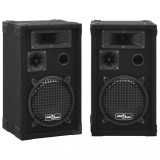 Boxe Hifi pasive de scena profesionale, 2 buc., negru, 800 W GartenMobel Dekor