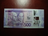 JAMAICA 500 DOLLARS 2022 UNC COMEMORATIVA