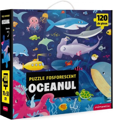 Puzzle Fosforescent Oceanul, - Editura Mimorello foto