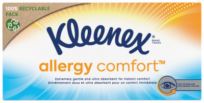 Servetele uscate Kleenex BOX Allergy Comfort, 56 buc foto