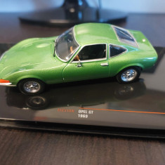 Macheta OPEL GT 1969 - Ixo, scara 1/43, noua.