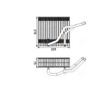 Evaporator aer conditionat SRL, AUDI A3, 1996-2003; TT, 1998-; Seat AROSA, LEON, TOLEDO, 1999-2005, Skoda OCTAVIA 1U, 1996-2010, VW BORA, GOLF IV, LU