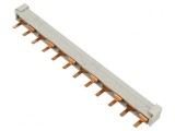 Bară colectoare 2 Poli 63A 214mm 10mm&sup2;