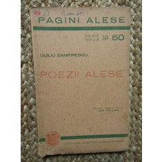 Duiliu Zamfirescu - Poezii Alese -ed.1942