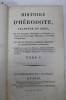 HISTOIRE D &#039; HERODOTE , TRADUITE DU GREC , TOME V , 1802