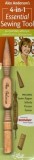 Alex Anderson&#039;s 4-In-1 Essential Sewing Tool: Includes: Seam Ripper, Stiletto, Presser, Turner