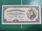 UNGARIA 100.000.000 PENGO 1946 EXCELENTA