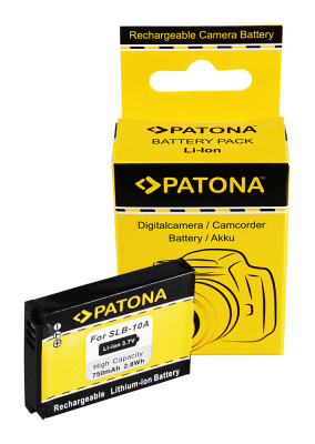 Acumulator /Baterie PATONA SLB-10 pentru Samsung Digimax ES50, ES55, IT100, L100- 1082 foto