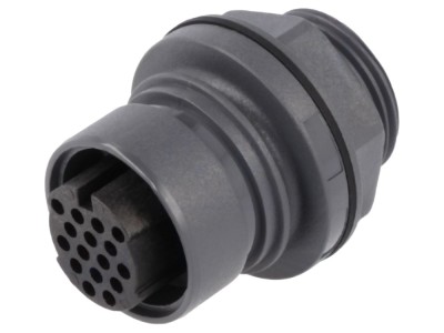 Conector circular mamă 16 pini IP68 foto