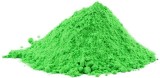 Pudra neon uv Holi din ingrediente naturale, verde uv, 100 grame