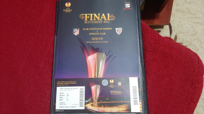 Program+bilet Finala Europe League 2012 foto