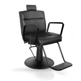 Cumpara ieftin Scaun frizerie - MENOSER - Denver - Negru