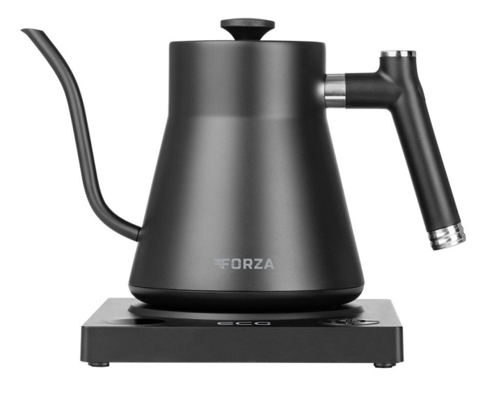 Fierbator electric ECG Forza 8000 Pour over Nero, 1200 W, 1 litru, otel