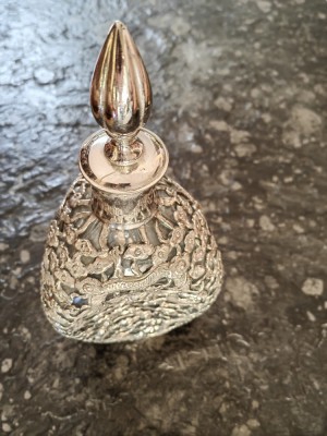Decantor argint filigranat, probabil China, sfarsit sec XIX, cca 700 ml,dragoni foto
