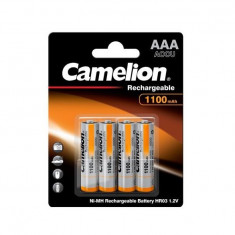 Acumulatori Camelion AAA R3 1100mAh 1,2V Ni-MH set 4 buc.