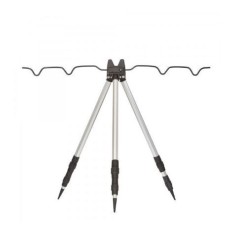 TRIPOD TELESCOPIC HAKUYO CU SUPORT PENTRU LANSETE, ALUMINIU, relabil inaltime 60CM - 123CM
