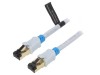 Cablu Patch S/FTP Cat6 RJ45 1m Gri, Vention