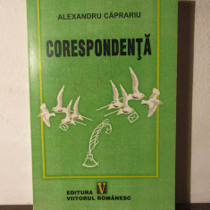 ALEXANDRU CAPRARIU - CORESPONDENTA