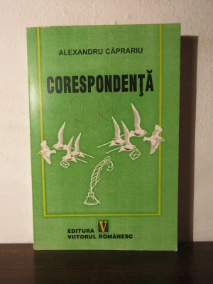 ALEXANDRU CAPRARIU - CORESPONDENTA foto