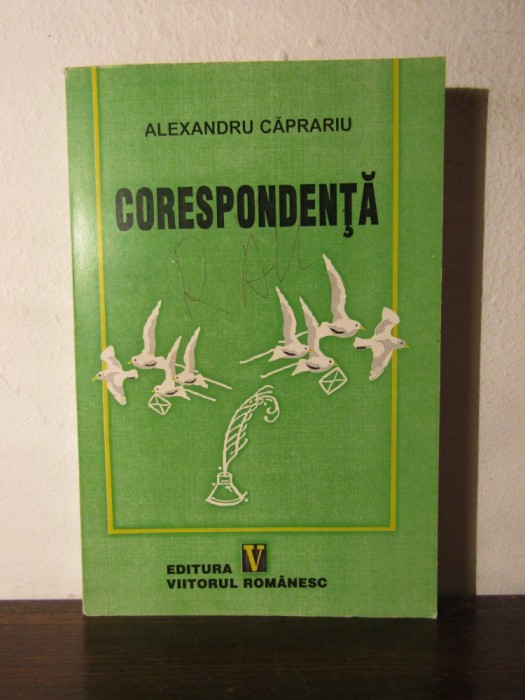 ALEXANDRU CAPRARIU - CORESPONDENTA