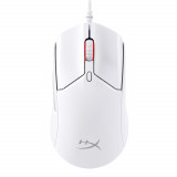 Mouse gaming HyperX Pulsefire Haste 2, 26000 DPI, Iluminare RGB, Alb