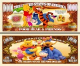 SUA = FANTASY NOTE (TJ6) = DESENE ANIMATE : POOH BEAR AND FRIENDS - 2012 - UNC