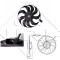 NRF 47381 Ventilator, radiator