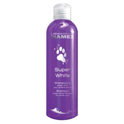 Sampon pentru caini albi Diamex Super White - 250 ml foto
