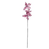 Cumpara ieftin Crenguta decorativa Fluturasi roz negru 10x10x65 cm