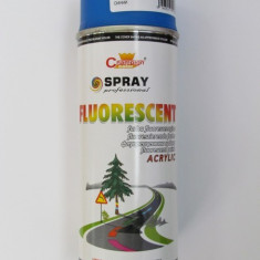 Spray vopsea Profesional CHAMPION ALBASTRU FLUORESCENT 400ml ManiaCars