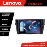 Navigatie Nissan Qashqai Lenovo Kit-353 8 core QLED 2K 12+256 360 Android Waze USB Navigatie Internet Youtube Radio CarStore Technology