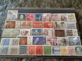 Lot timbre stampilate Suedia, 1930-1960, stare foarte buna, pret per lot