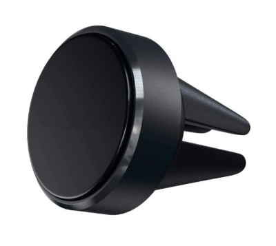 Suport auto magnetic pentru telefon, GloMax, prindere in ventilatie, Negru foto