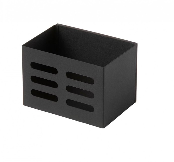 Suport de sticle pentru gratar BBQ, 9.2 x 9 x 11 cm, magnetic, negru