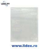 Carcasa pentru 2 stick USB, plastic, transparent, 14 mm